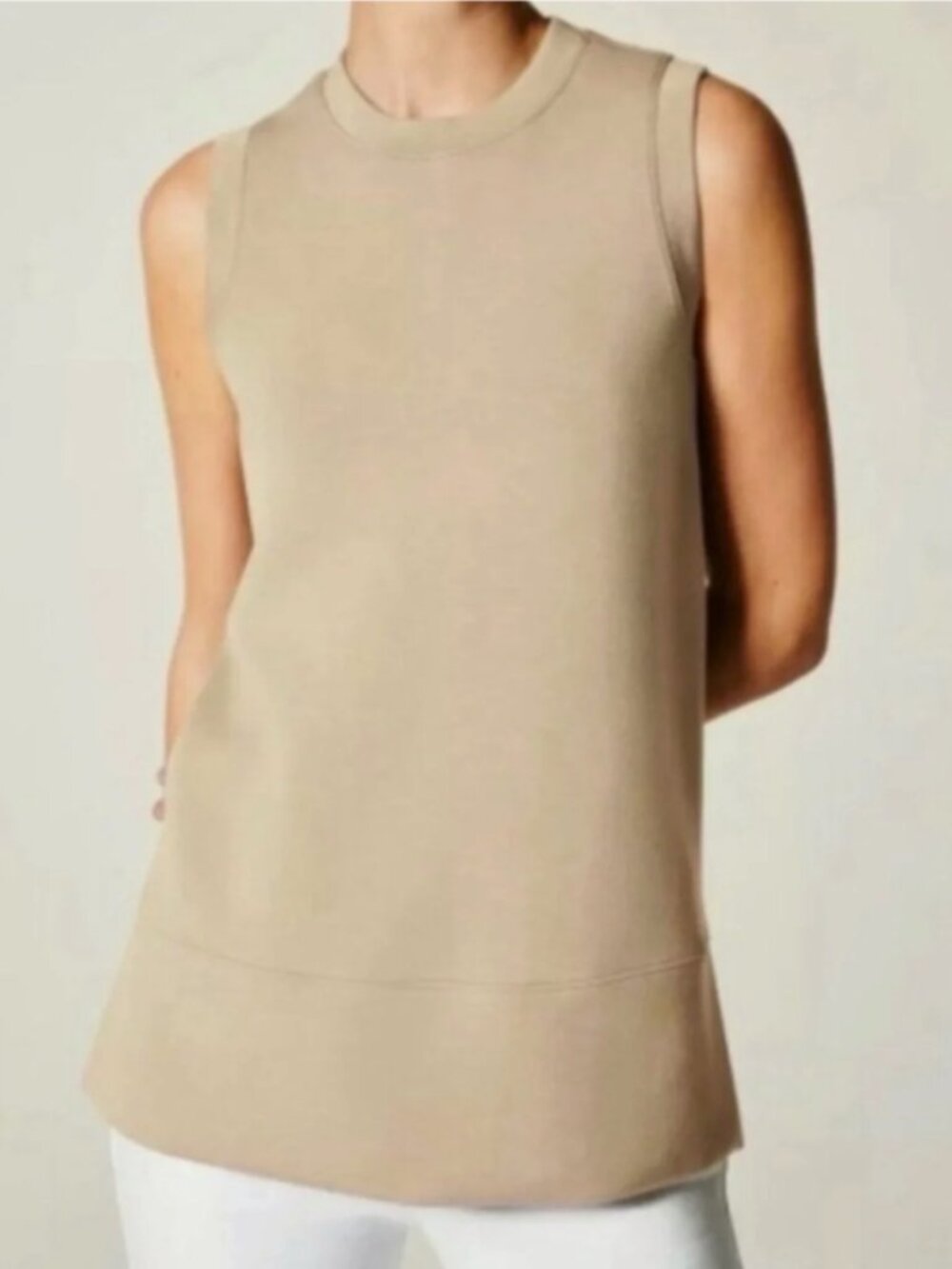 Spanx AirEssentials Tunic Tank 1X Taupe